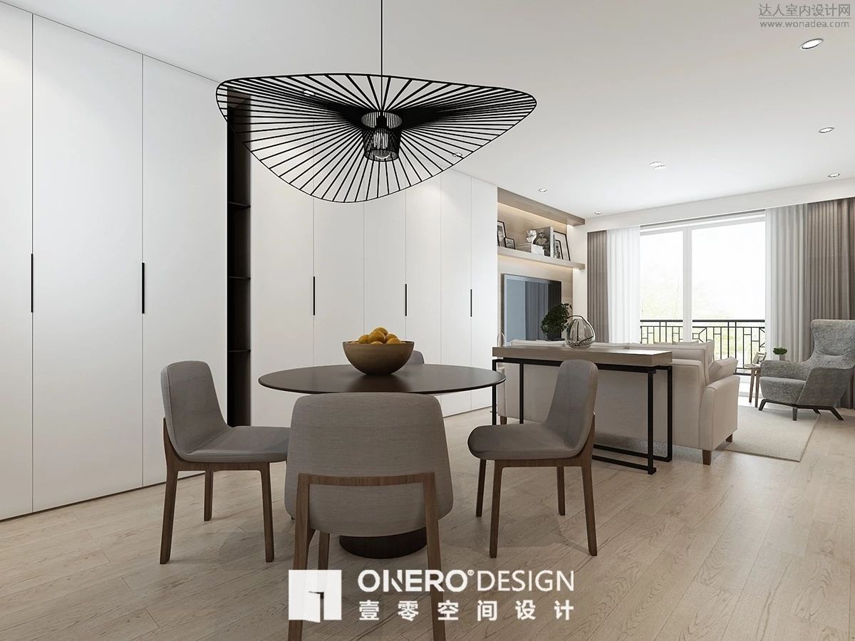 武汉壹零空间设计：葛洲坝城市广场120㎡私人住宅-21