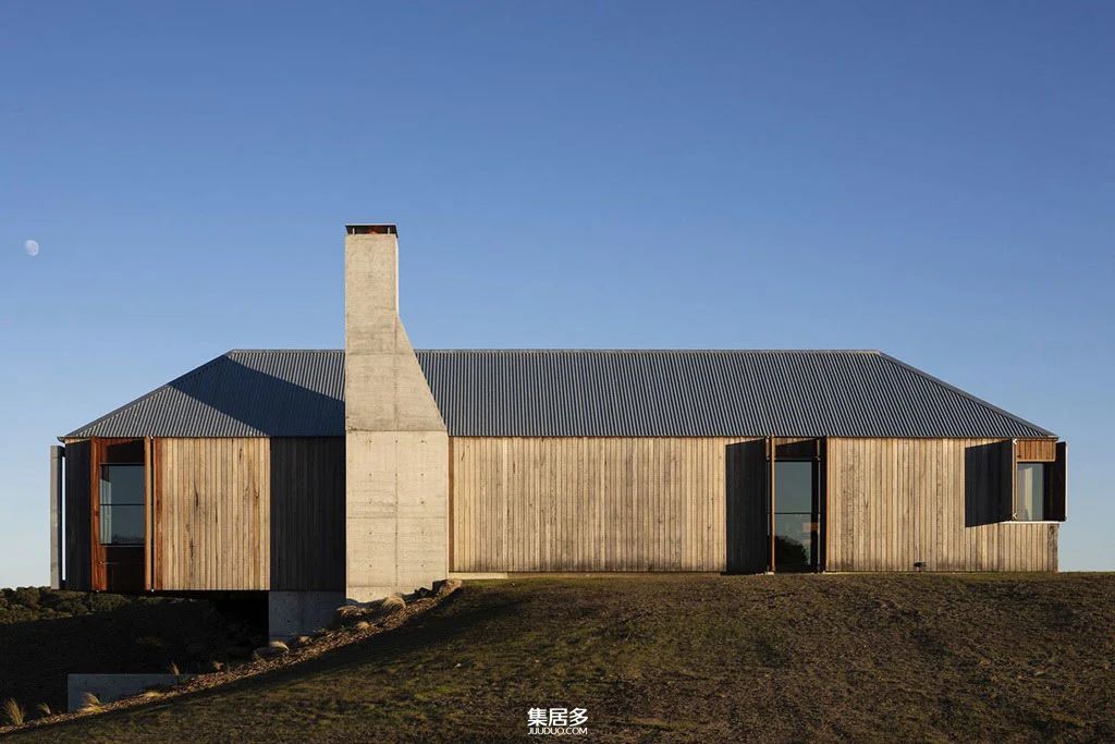 受传统农场启发的澳大利亚现代乡村住宅-16
