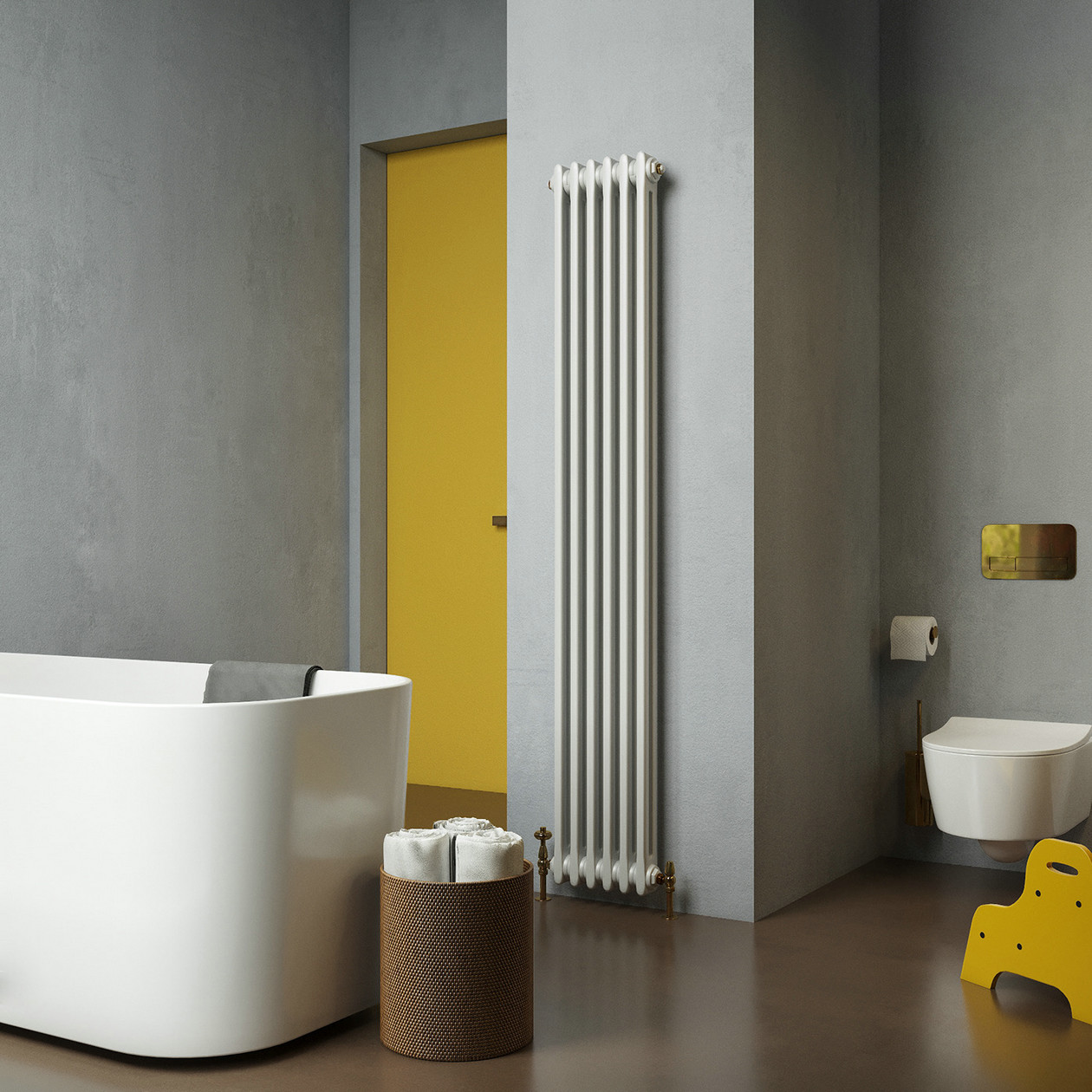 200㎡黄色系公寓设计-19