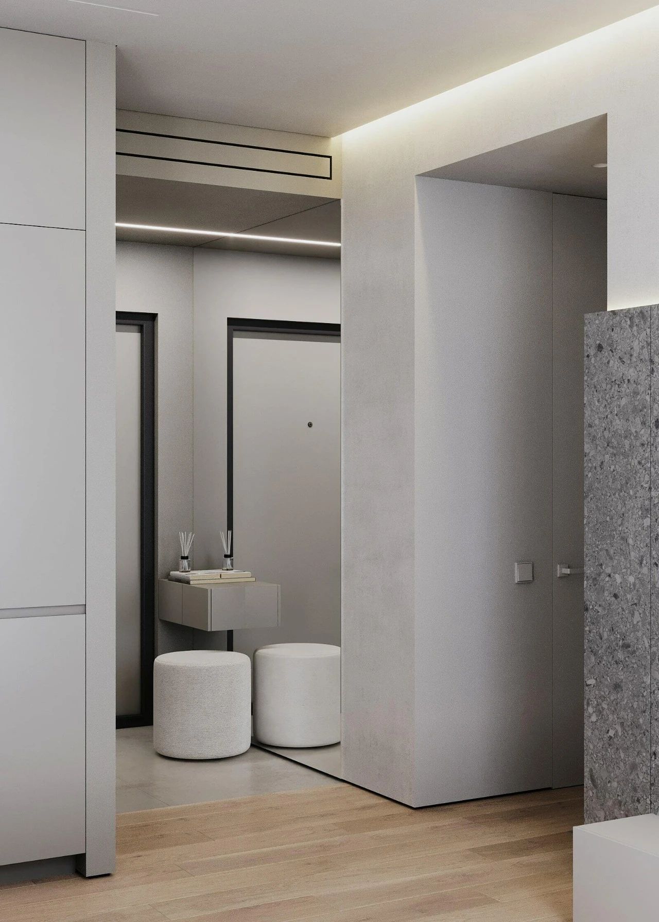 95㎡现代优雅公寓-8