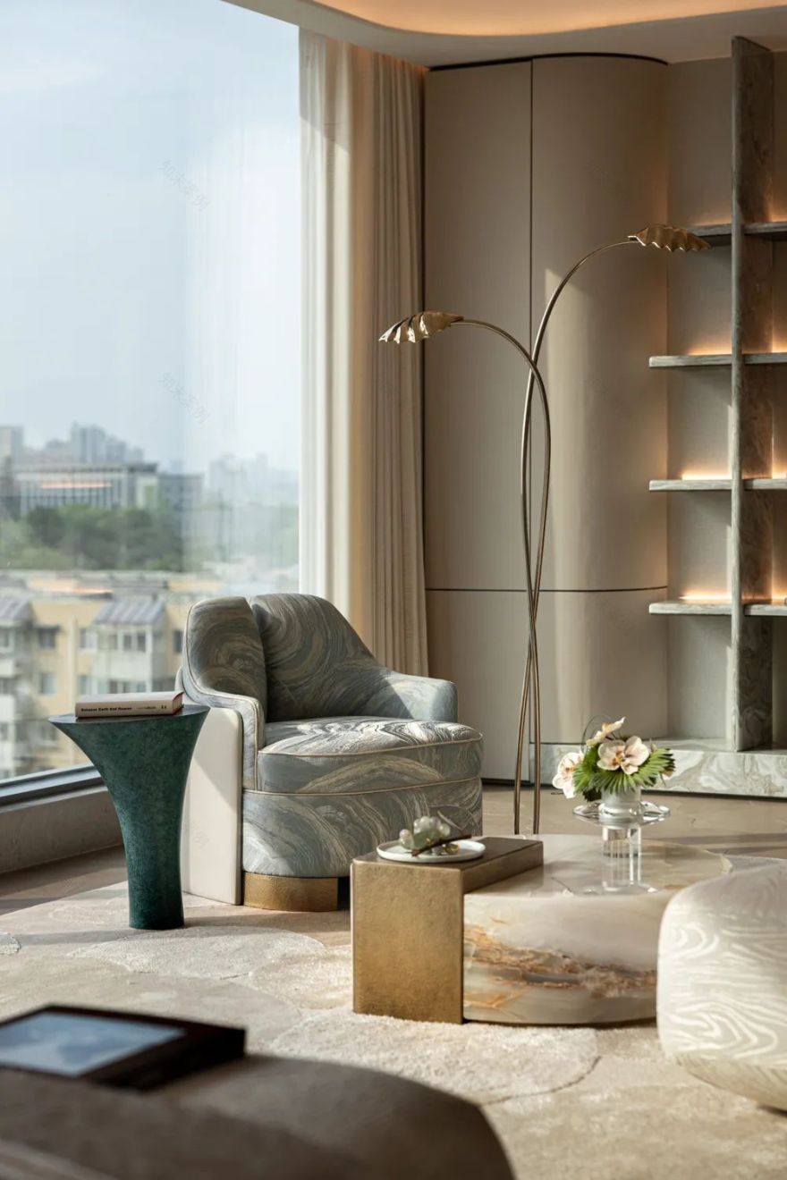 则灵艺术x首发|245㎡空中藏品级塔尖艺术豪宅一当代奢华云端大宅范式!-57