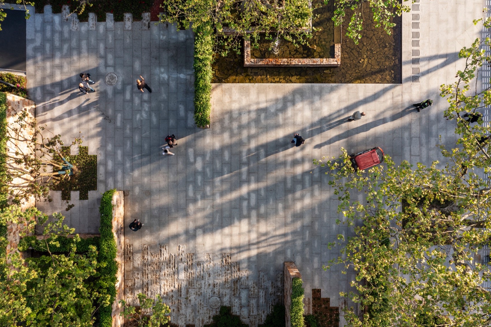 和平公园六号门暨天宝路入口更新改造，上海 / 致正建筑工作室-21