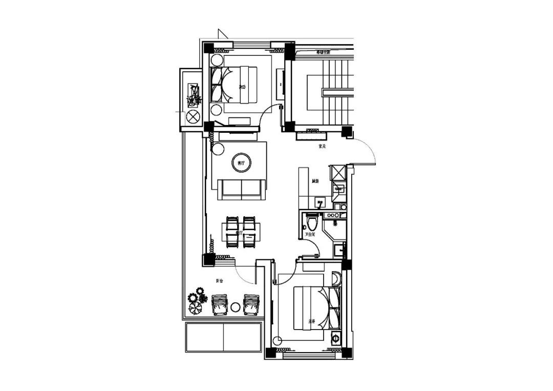 柳州荣和天筑76样板间丨中国柳州丨元禾大千-64