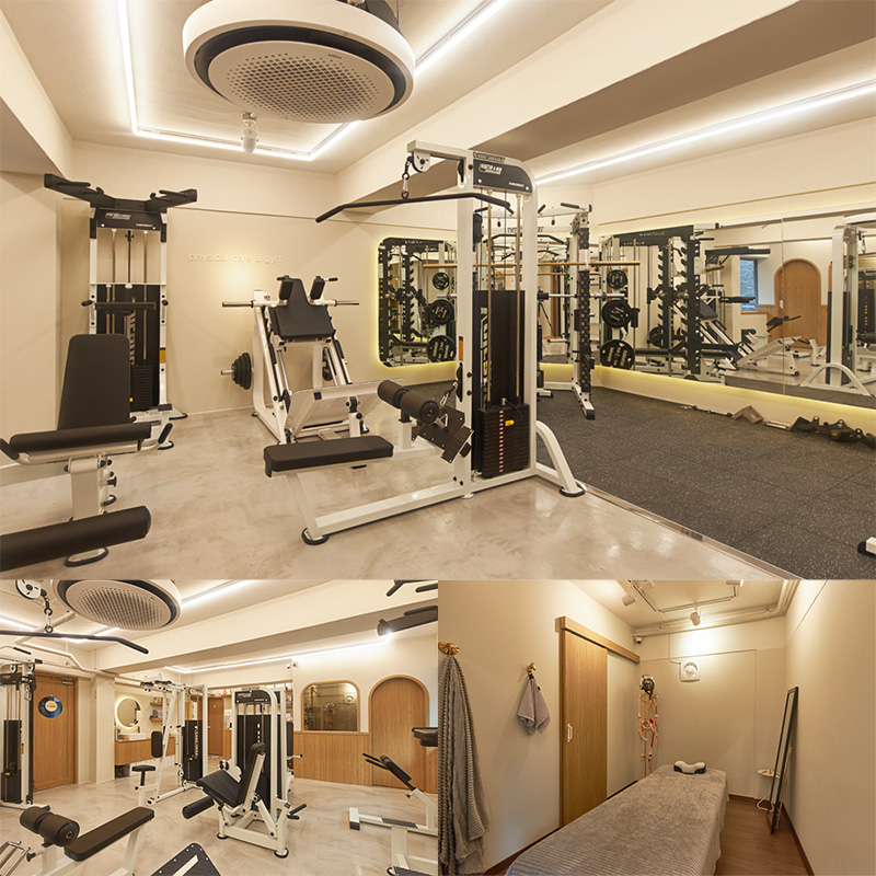 简约时尚 25 坪运动空间设计-1