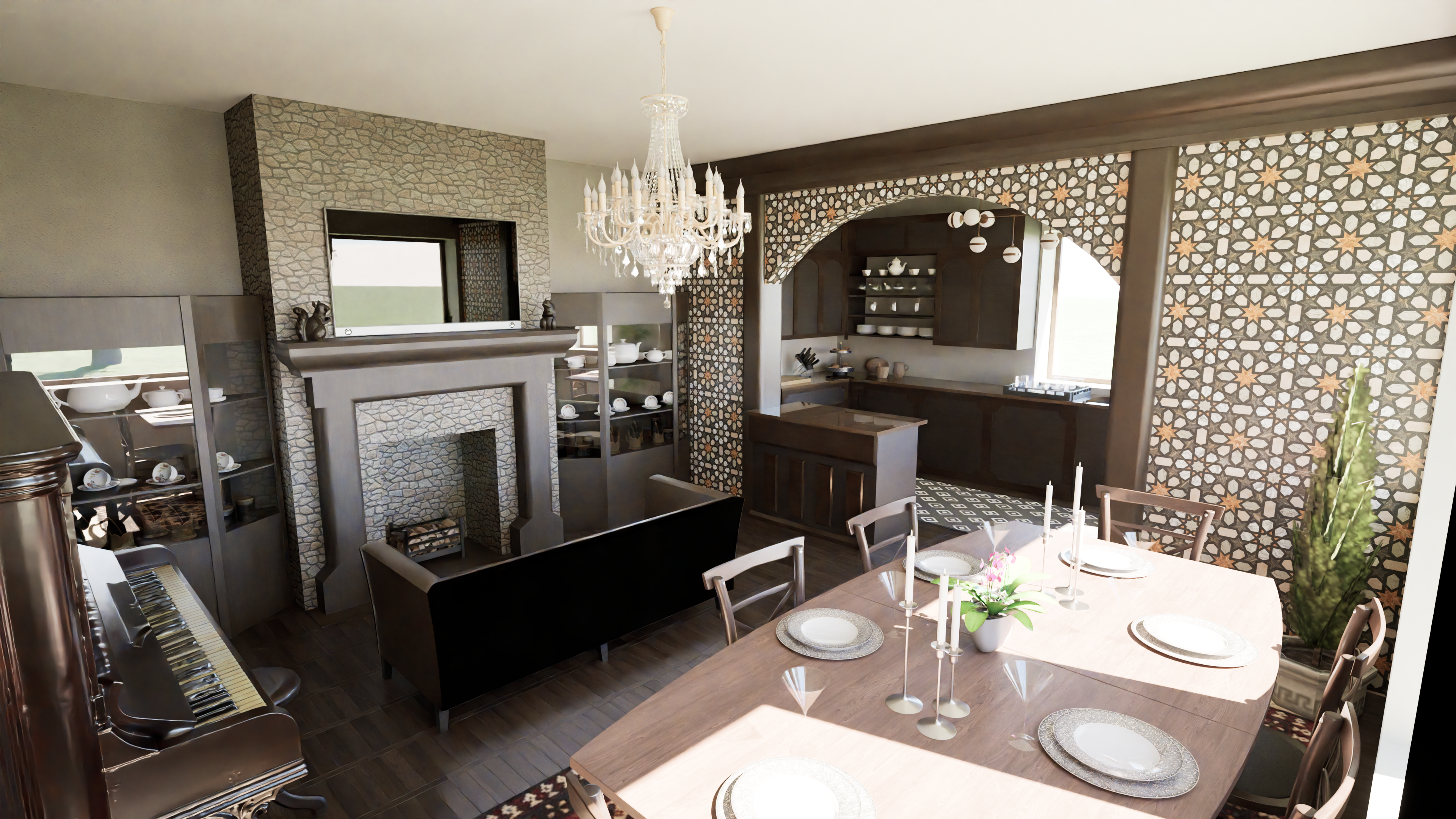 Classic Interior Visualization-1
