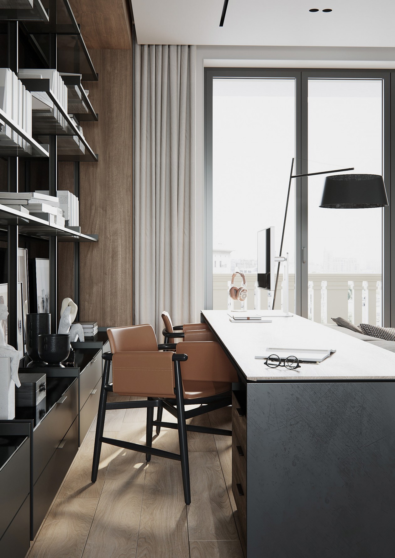 现代简约平层设计-6