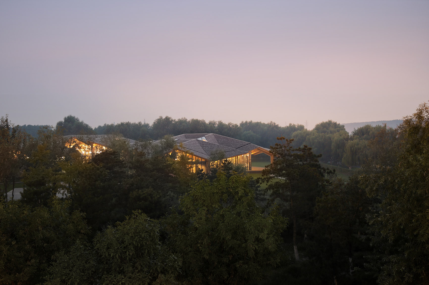 林建筑－与自然树木的共舞 / 迹·建筑事务所（华黎）-6