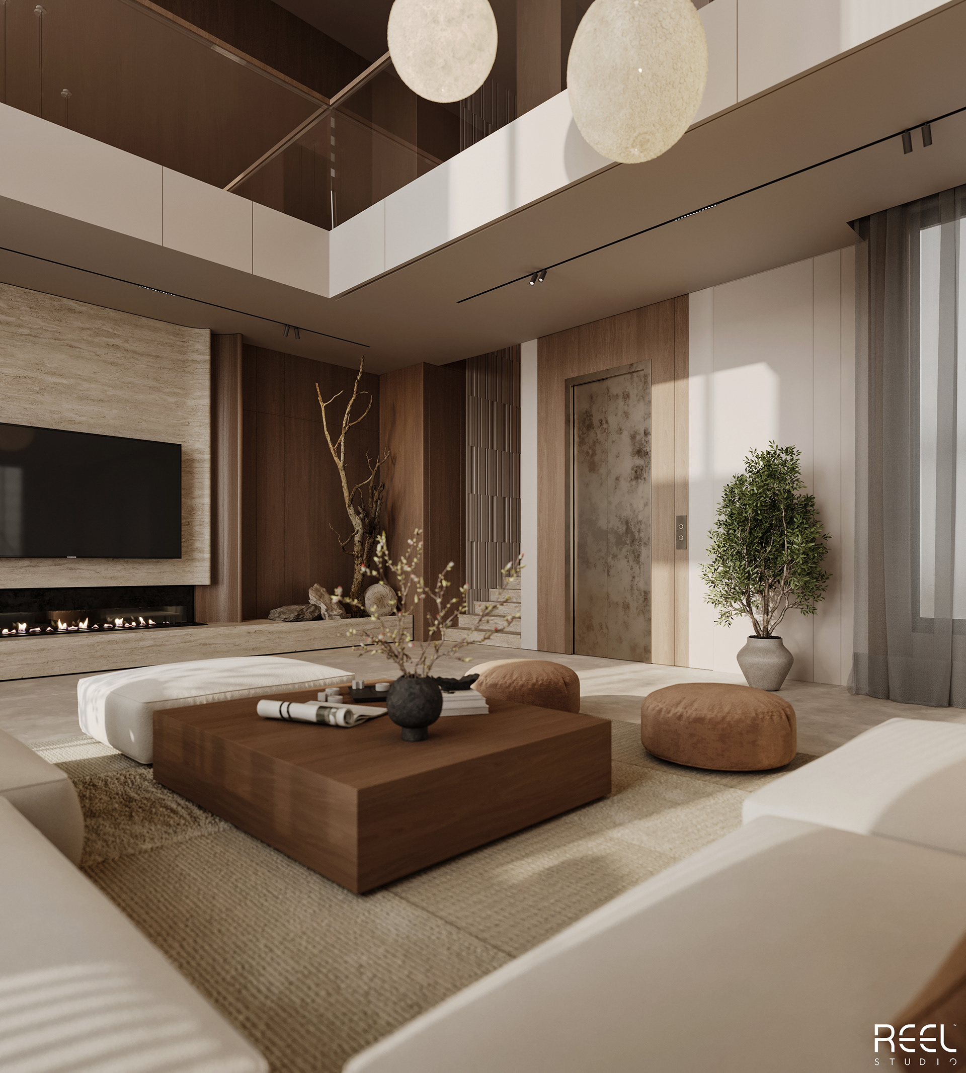 Living · Dining Room室内设计项目丨Reel Studio-4