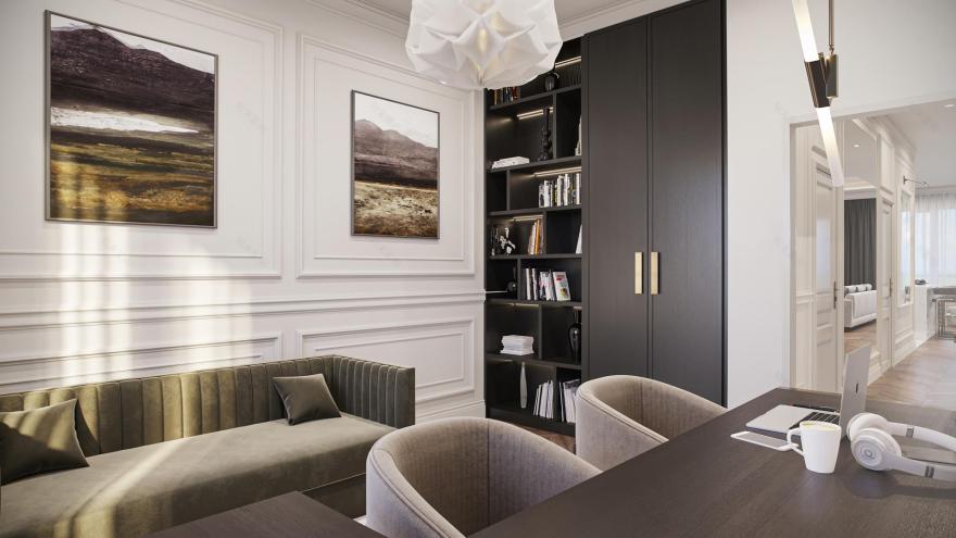 豪华公寓室内装修-4