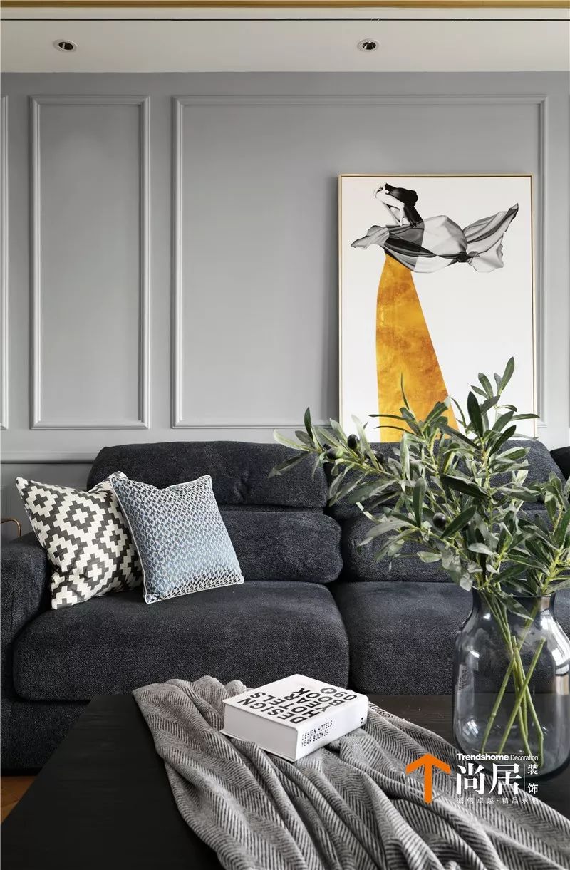 中电颐和府邸现代轻奢装修案例丨唐馨-3