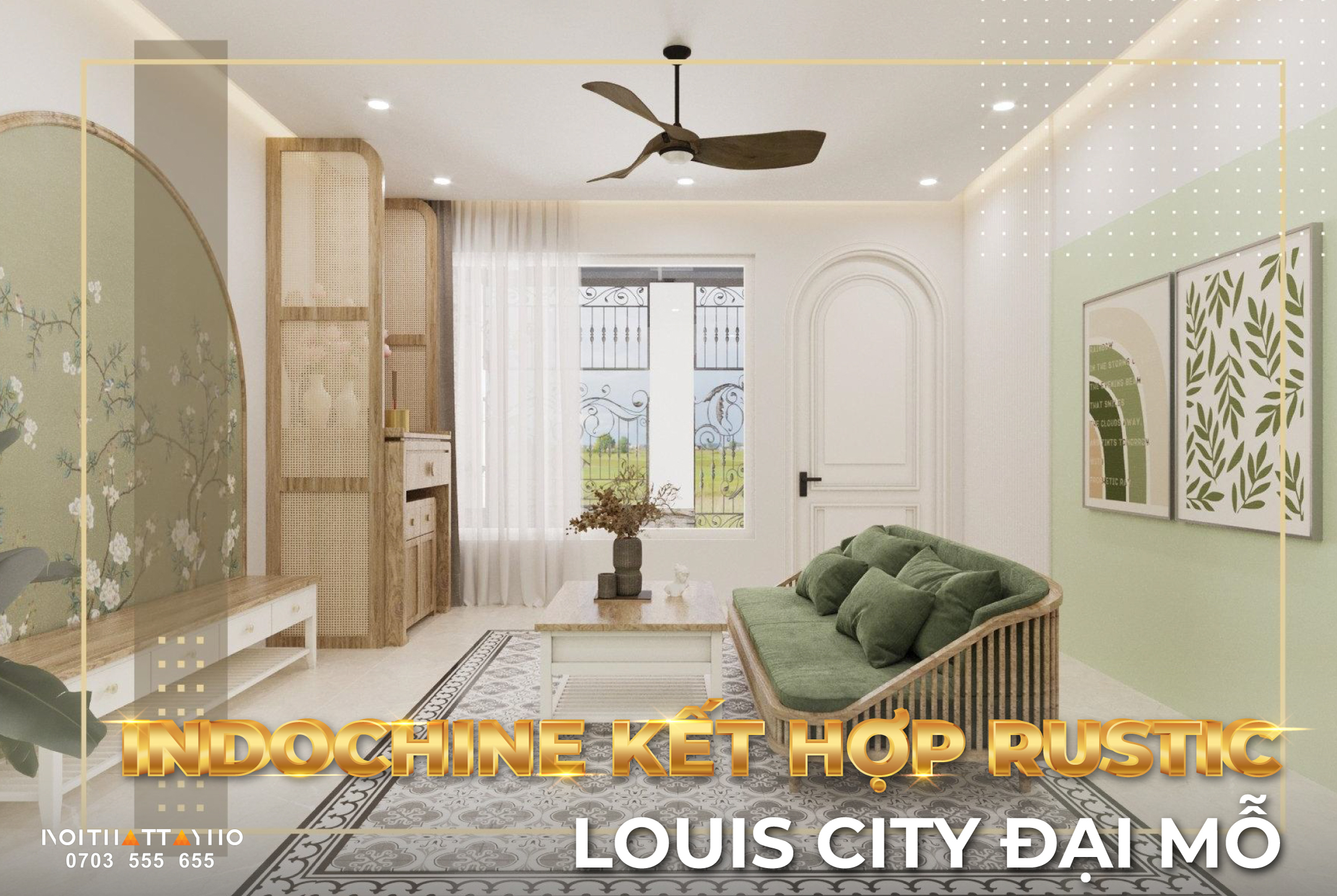 Indochine  Rustic 风格别墅室内设计丨越南河内丨Tay Ho 家具公司-20