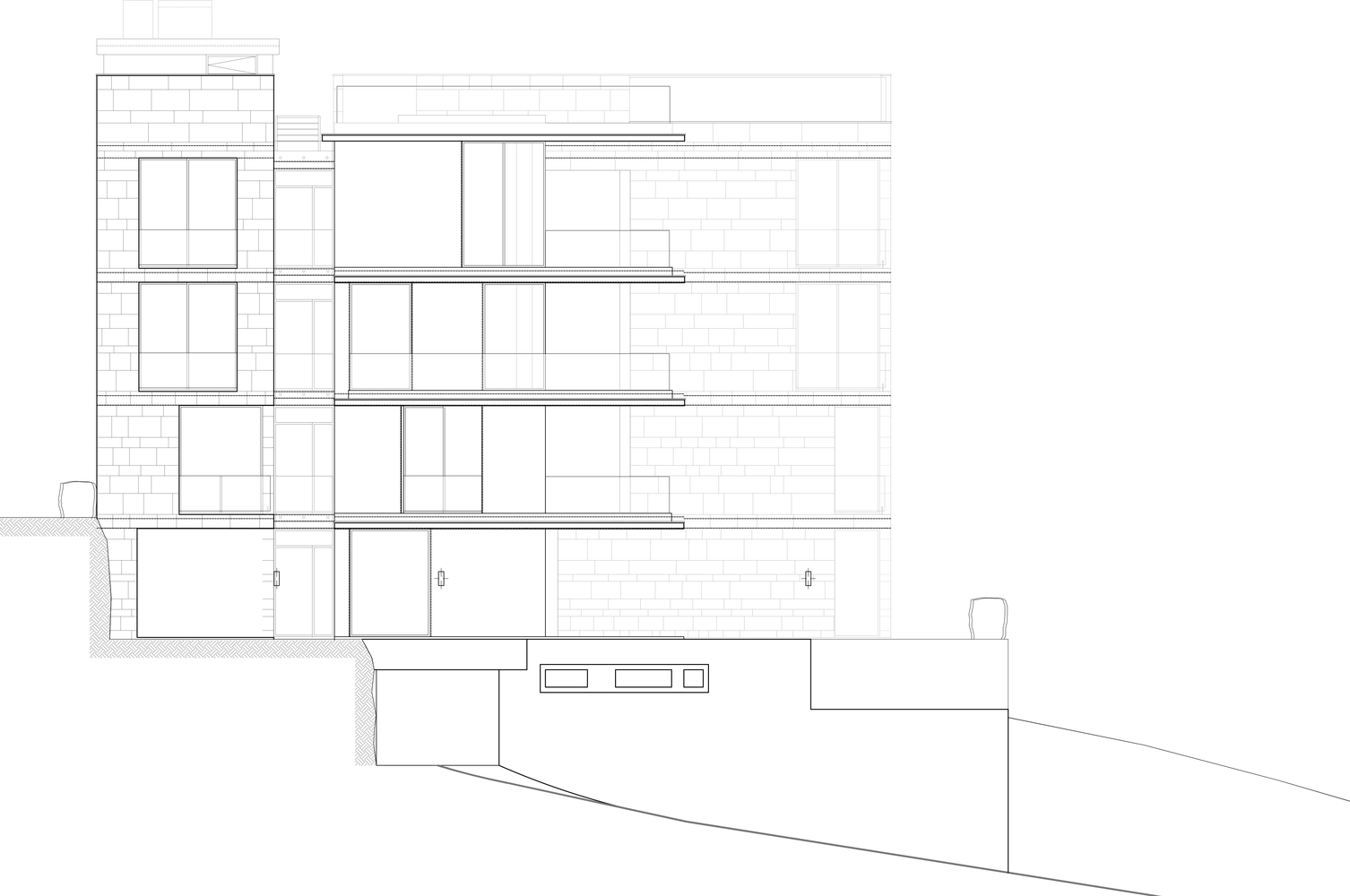 森林中的和谐四重奏·贝鲁特郊区绿色住宅设计-50