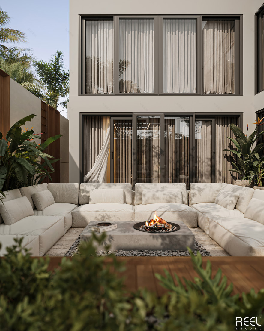 别墅景观设计丨沙特阿拉伯丨Reel Studio-4