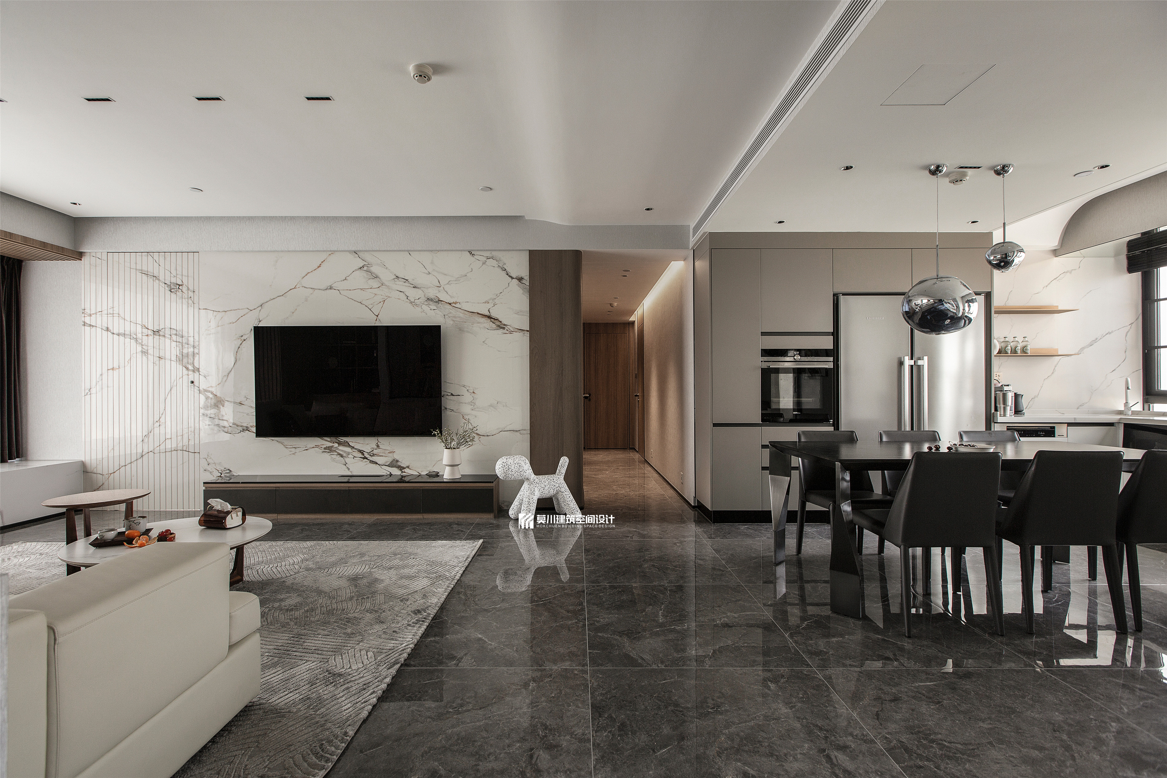 香山美墅现代温馨家居设计丨莫川-16