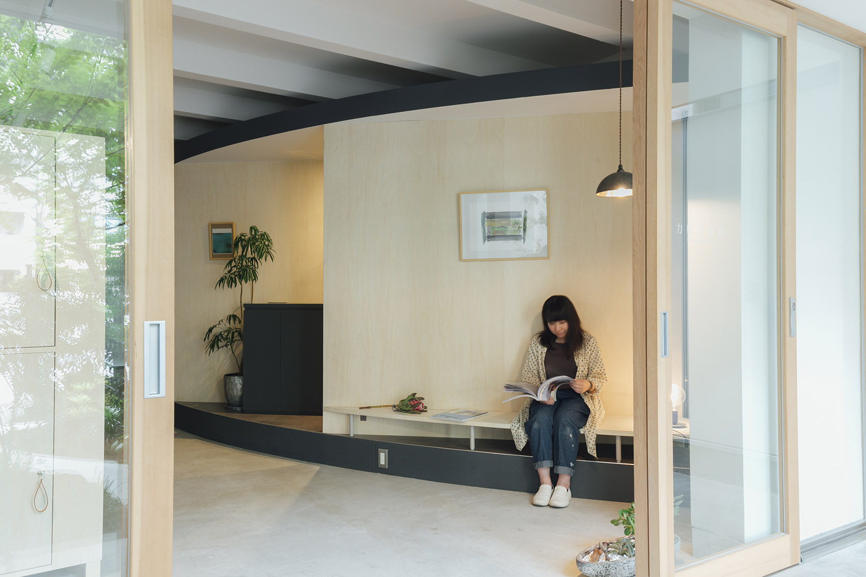 Rikihiro美发沙龙，日本广岛 / Hankura design-22