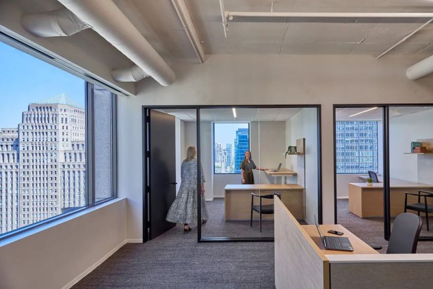 芝加哥 222 North LaSalle 小户型办公租赁新模式丨美国芝加哥丨Charlie Greene Studio-22