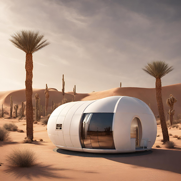 沙特阿拉伯的居住舱丨沙特阿拉伯丨AI Generated-7