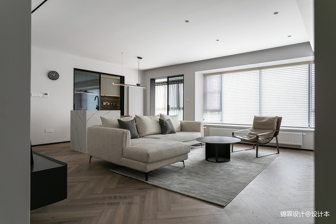 45万元三居140平米装修案例丨锦霖设计-14