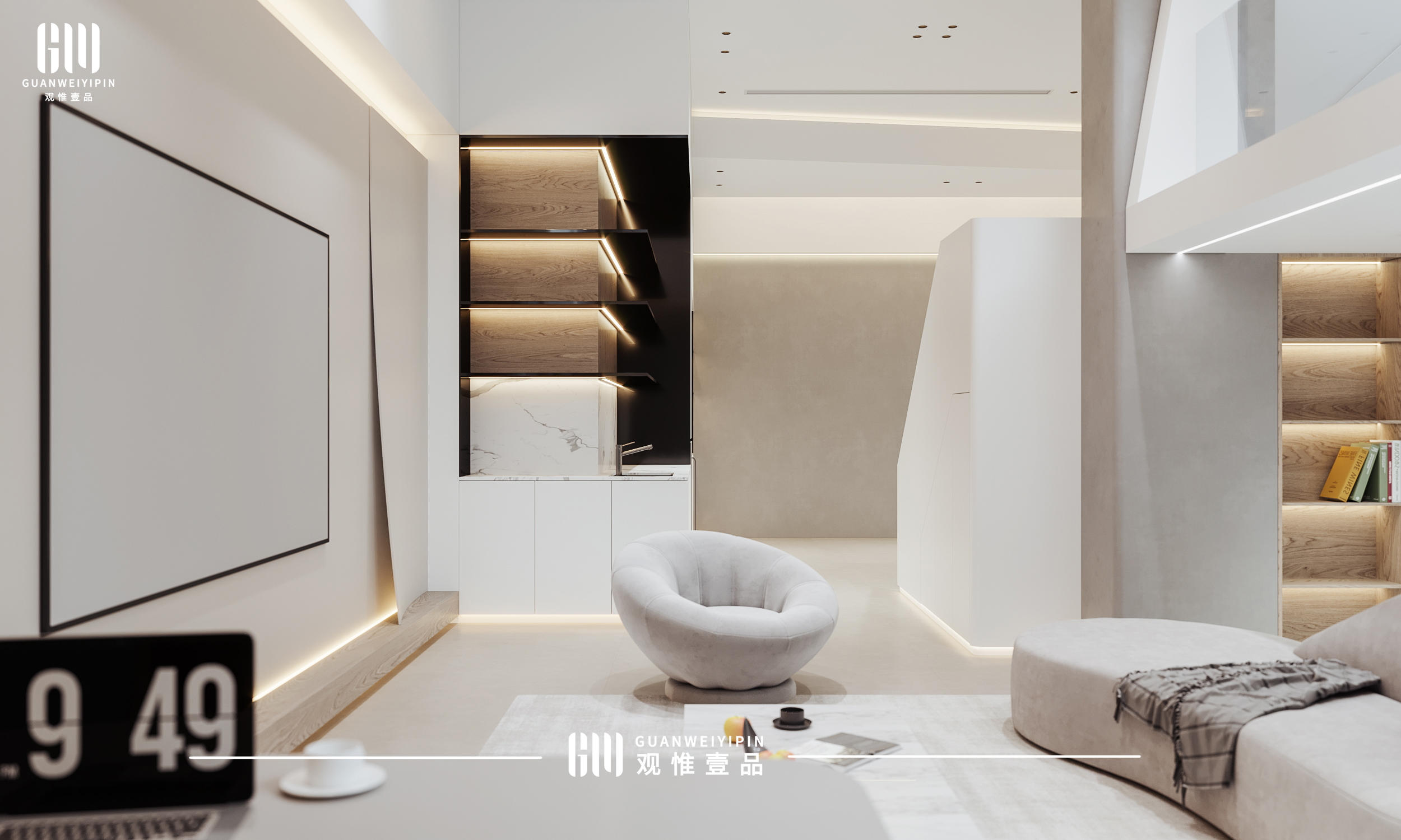 现代平层设计丨奶昔呀-16