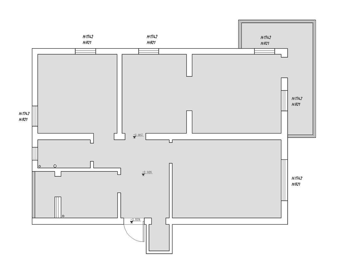 张兆娟 ZZdesign 工作室 | 平层住宅 | 温暖记忆 | 复古风格家居设计-0