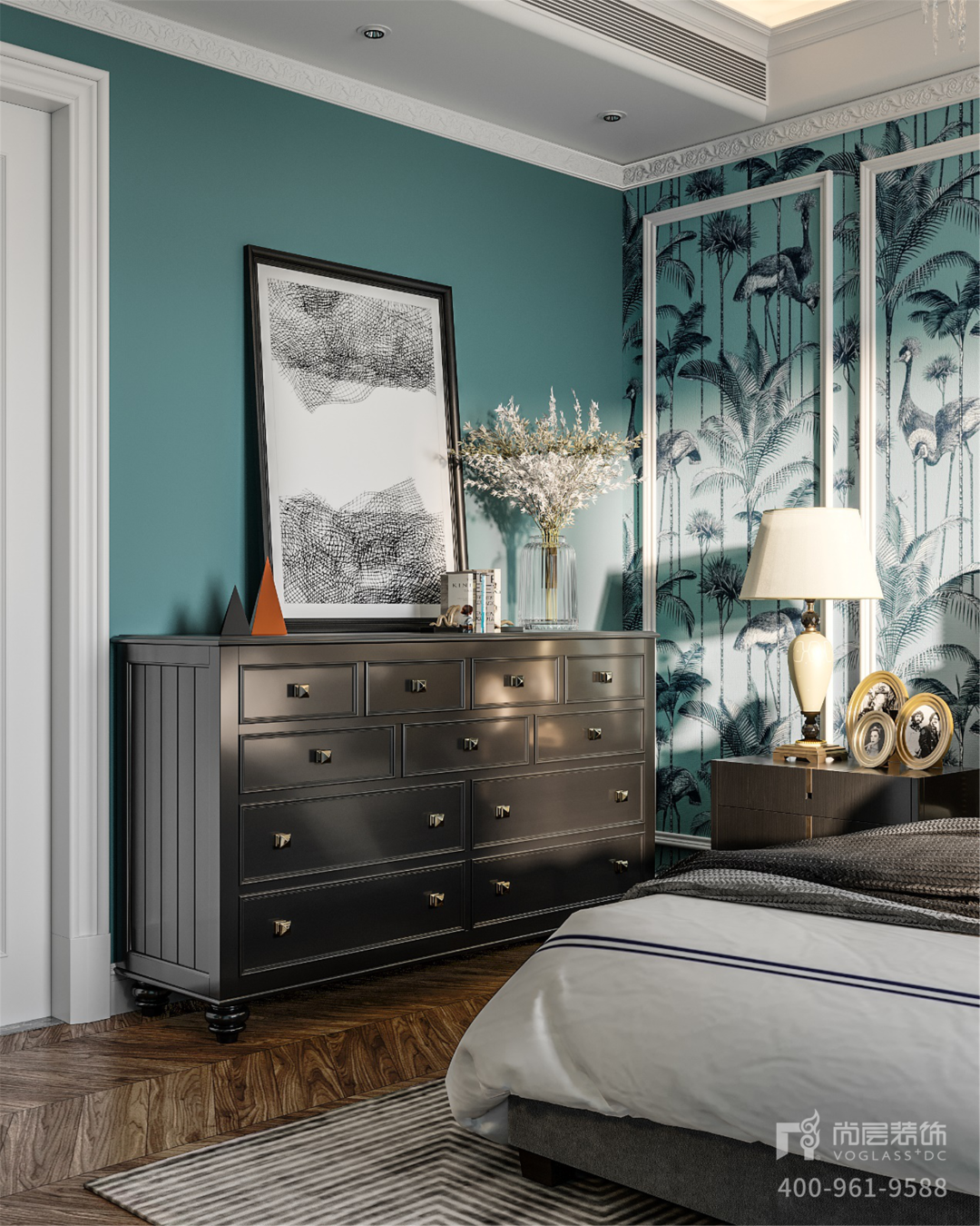 上海滩维多利亚风情空间设计丨中国上海丨上海尚层别墅装饰-27