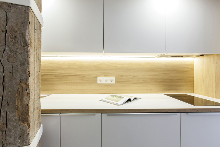 马德里公寓翻新，植物点亮空间-5