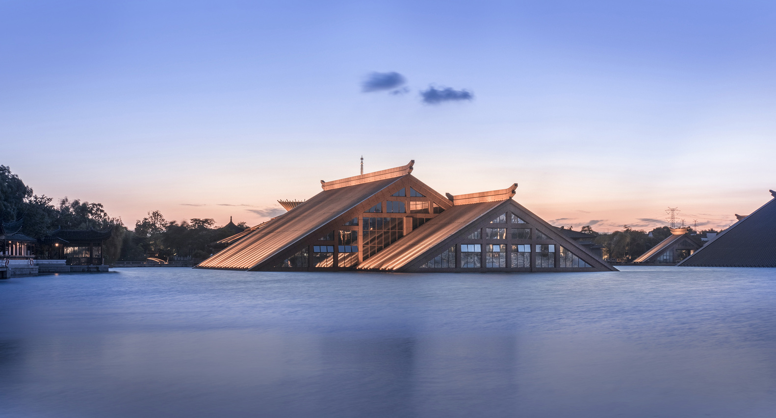 《上海松江广富林遗址文化展览馆》—— 传统与现代的完美融合-17