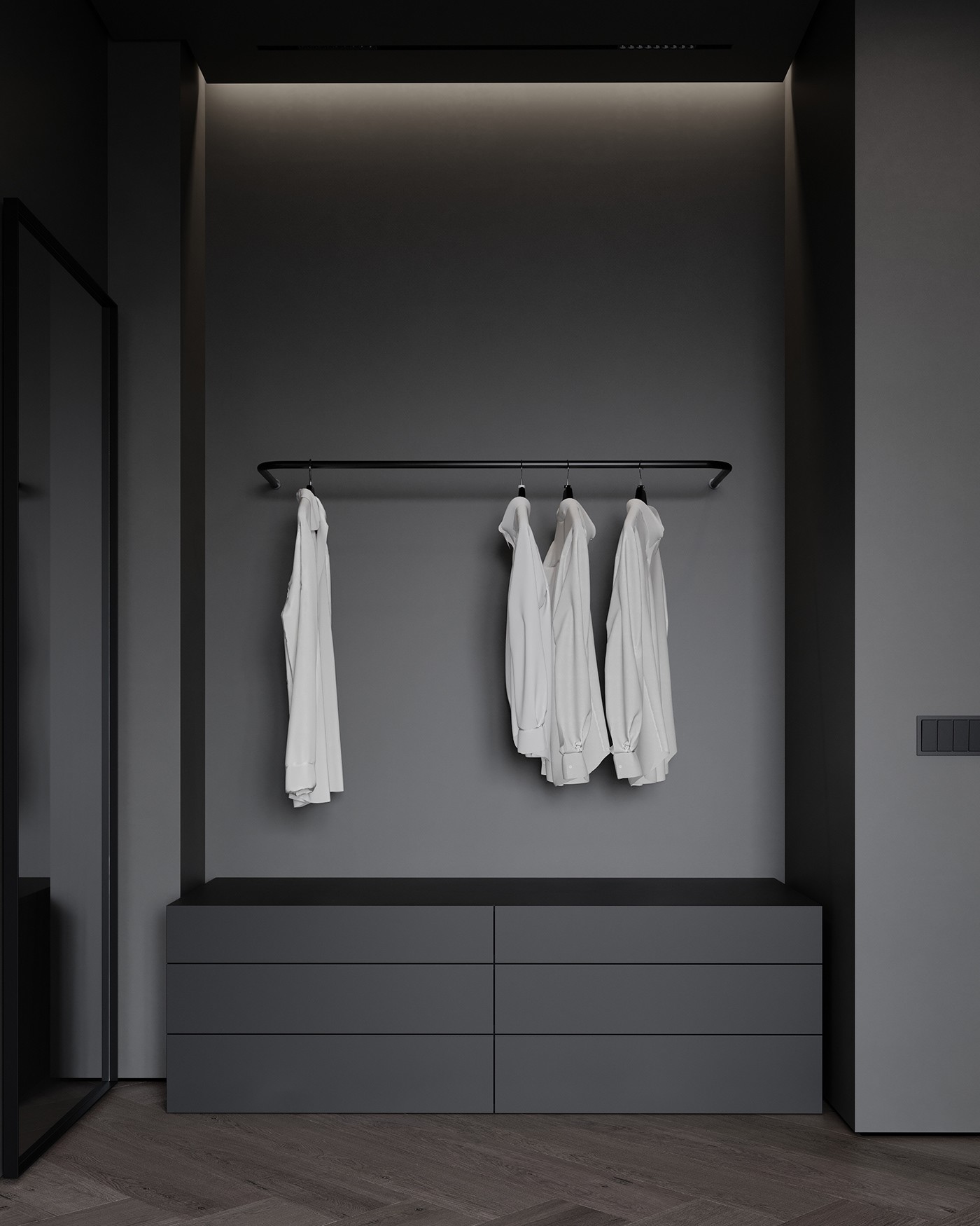 极简黑质感空间  打造精致沉稳住宅！-32