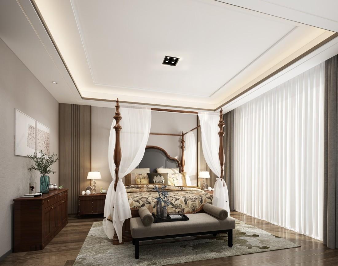 现代中式铜雀台地下室-8