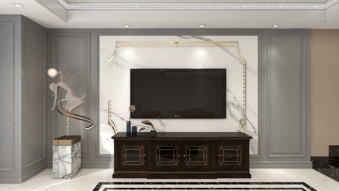 美式复古别墅设计丨洛克整案设计中心-24