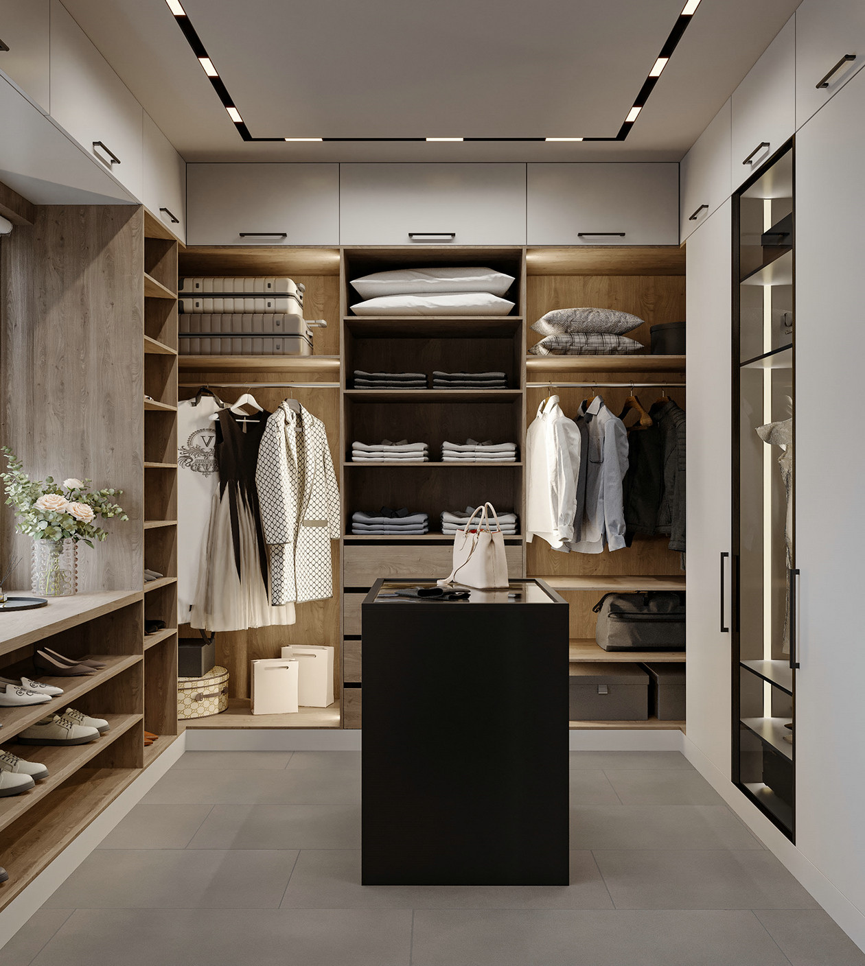 暖棕色系公寓设计-21