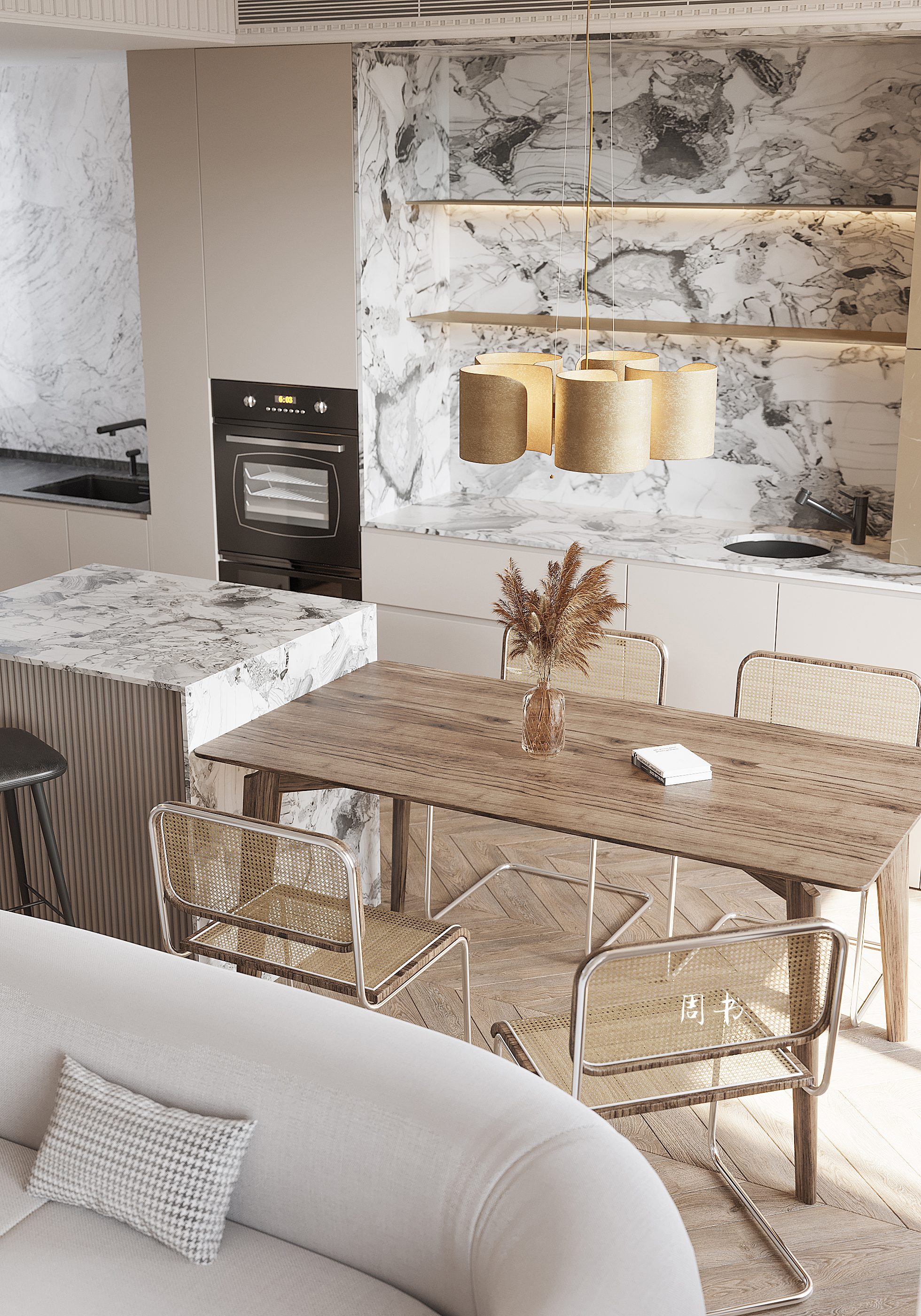 CR5 设计师打造 pscc 项目，现代风格室内设计惊艳亮相-17