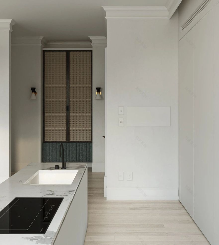 复古文艺宅设计丨空间设计-22