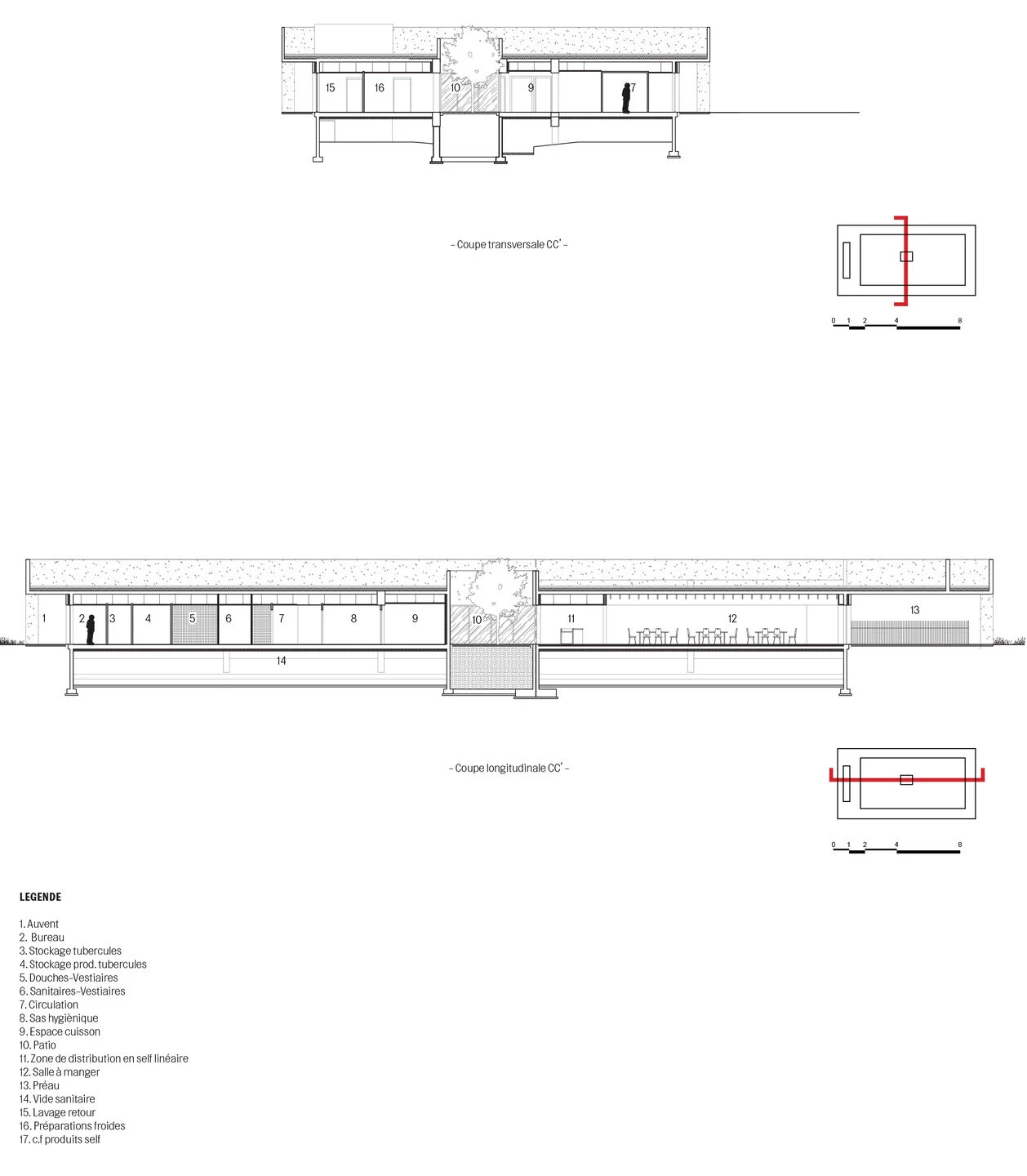 某学院中央厨房建设丨法国丨ATELIERS OS ARCHITECTES-62