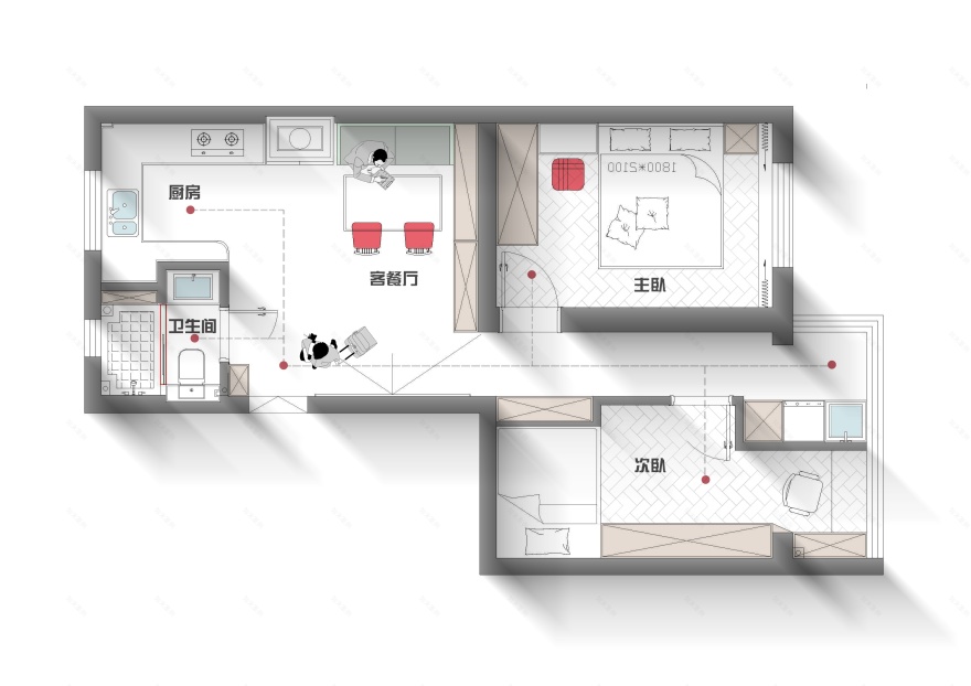 曼兑丨中国杭州丨SJD 春茉空间-9