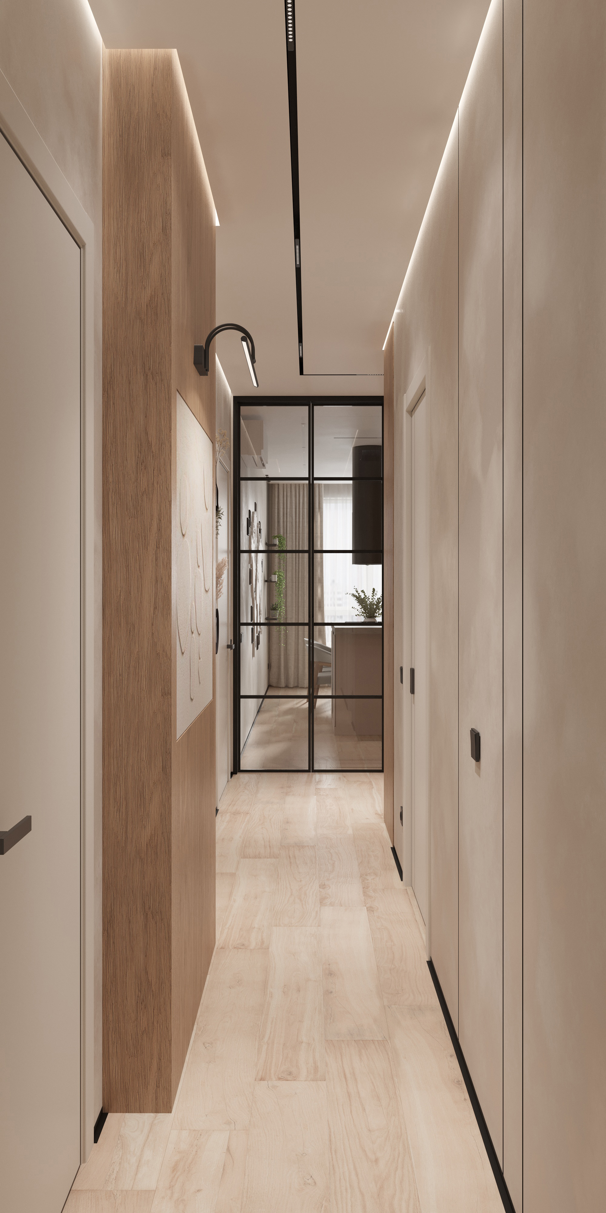 Entryway and walk-in closet | Symbol project-8