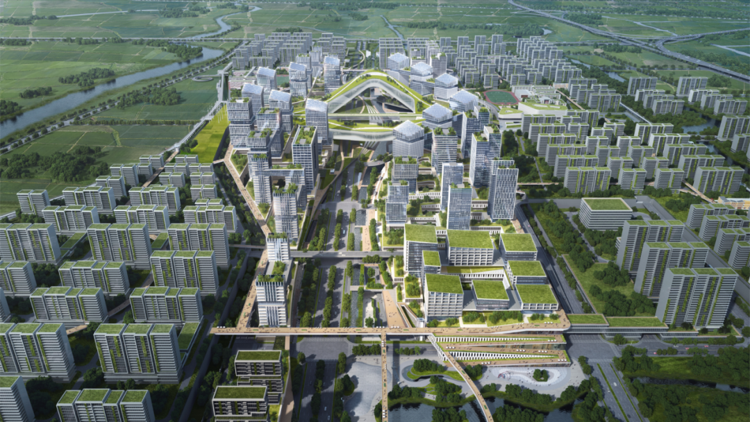 双铁上盖区域TOD综合开发建筑概念方案-23