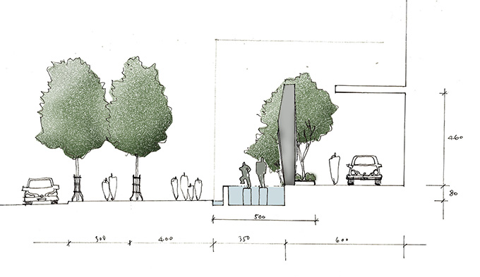 「圓山1號院」中庭住宅景觀設計丨中国台北丨李天鐸建築師事務所-5