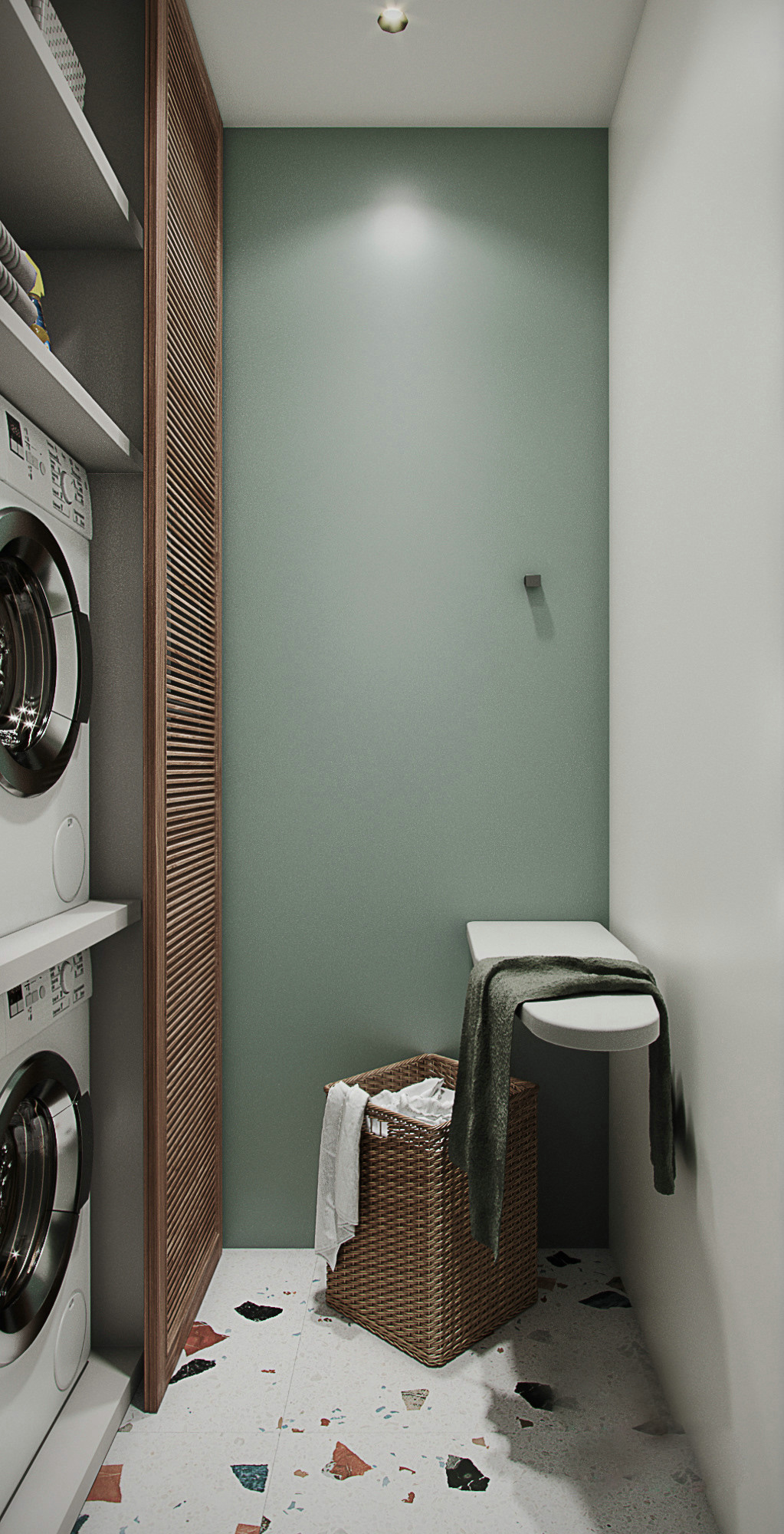 绿意盎然 | 揭秘灰绿色家居设计的魅力-38