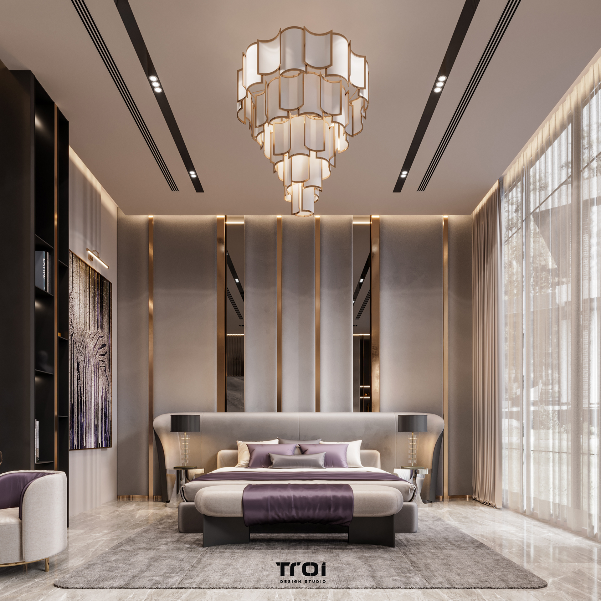 主卧室丨Oman丨Troi Design Studio-9