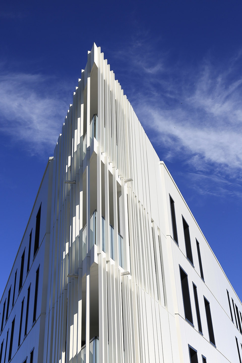 三角形的“A”办公楼,法国蒙彼利埃的现代符号-19