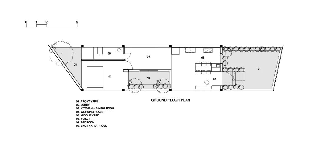 绿色环绕的越南西贡 94 平米住宅设计-56