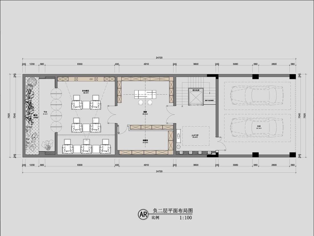 
成都市蓝光雍景苑现代奢华别墅设计师 -0