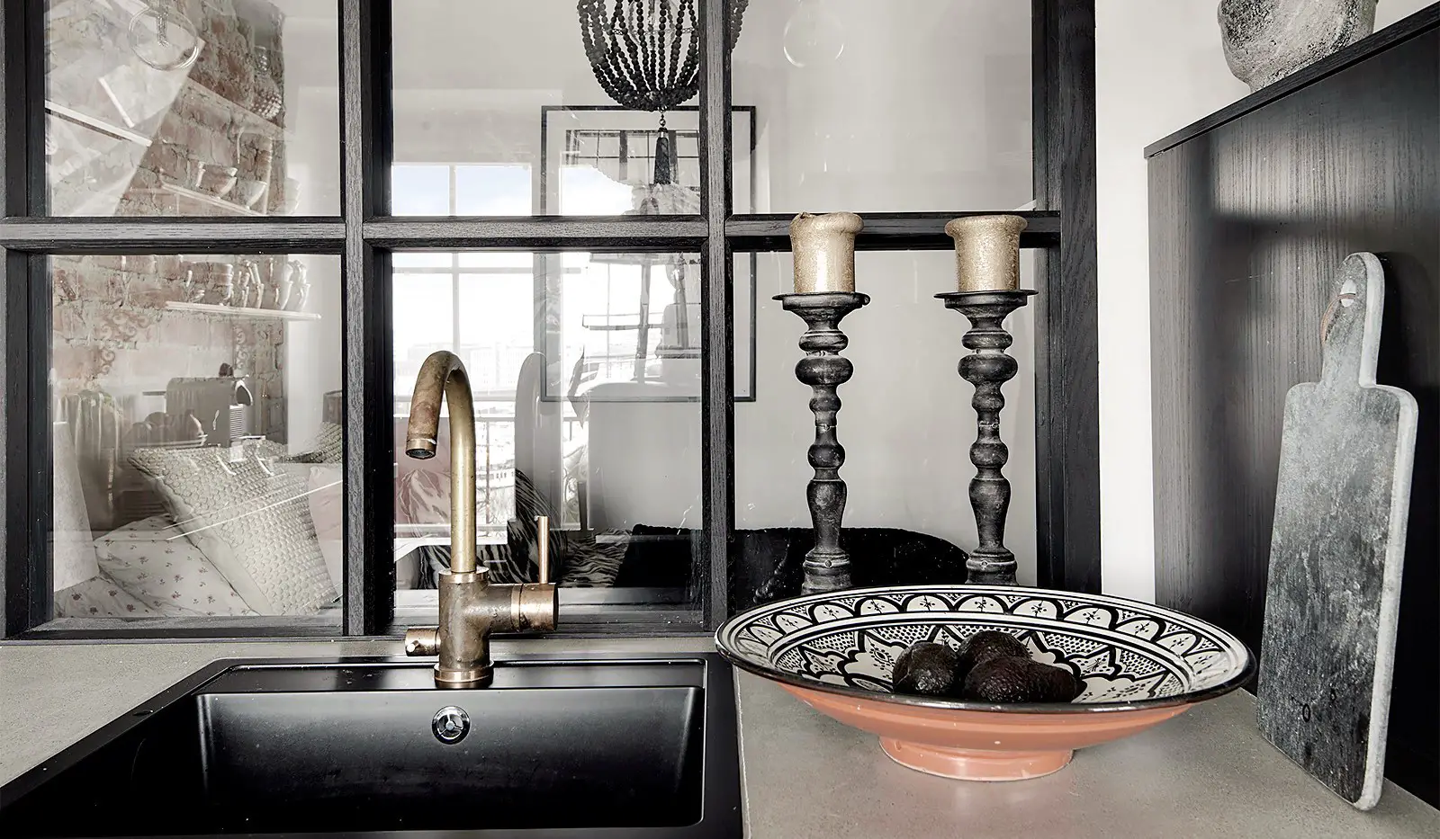 北欧公寓的南国情调——46 平米民族风设计-6