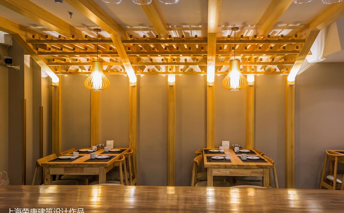 荣唐建筑丨日式餐厅丨竹の里日料-4