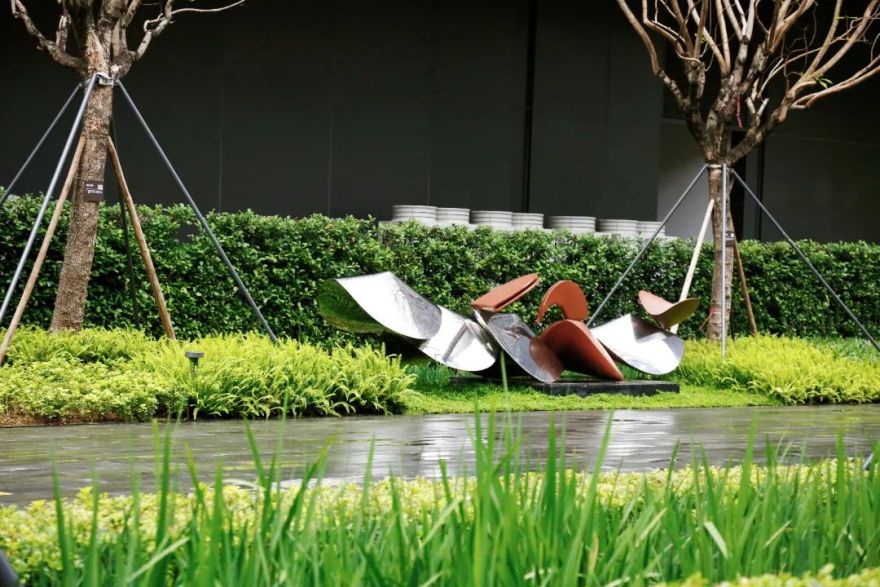 南山中集太子湾大成广场园林景观工程丨中国深圳-5