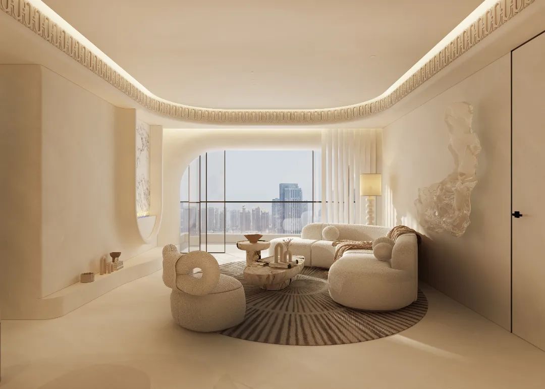 凯旋新世界美妆博主的温馨家居丨TODD 杜特设计-3