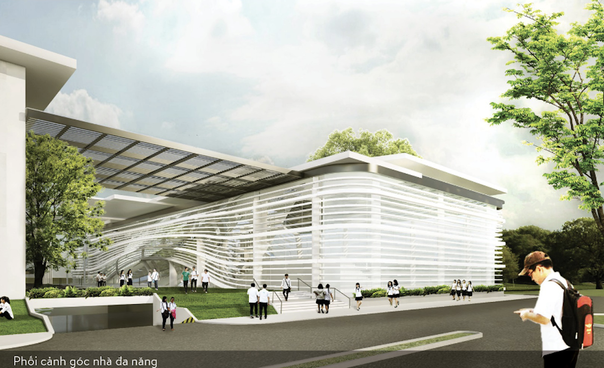 绿色校园设计典范 | 越南 Vinh Phuc 市高级中学-22