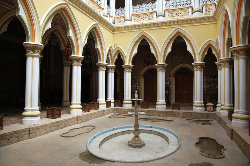 伊斯特诺城堡丨英国赫里福德丨罗伯特·斯默克(建筑主体),奥古斯塔斯·普金(新哥特式室内)-114