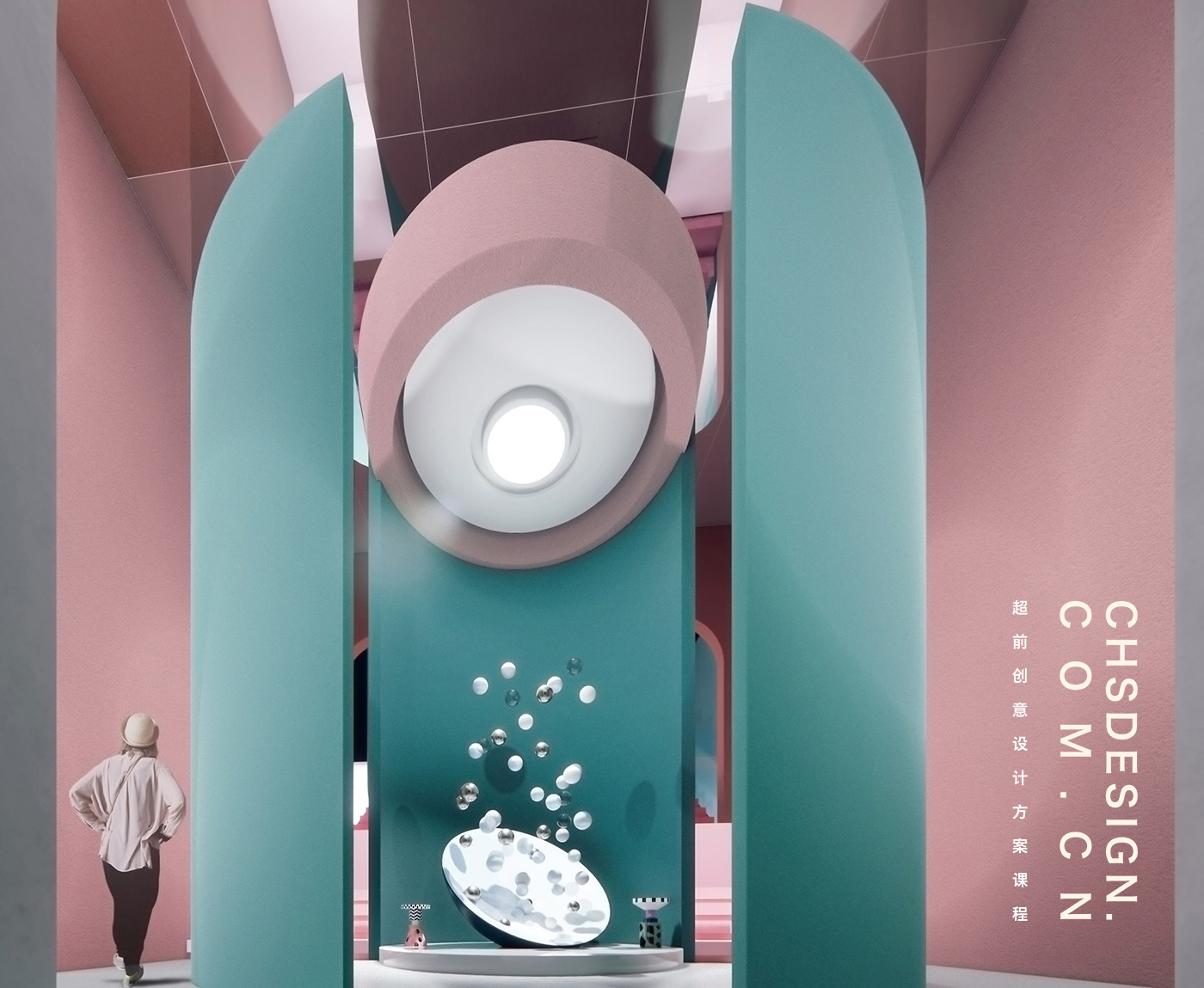 粉色世界·线下体验店优秀毕业设计丨超前创意设计-30